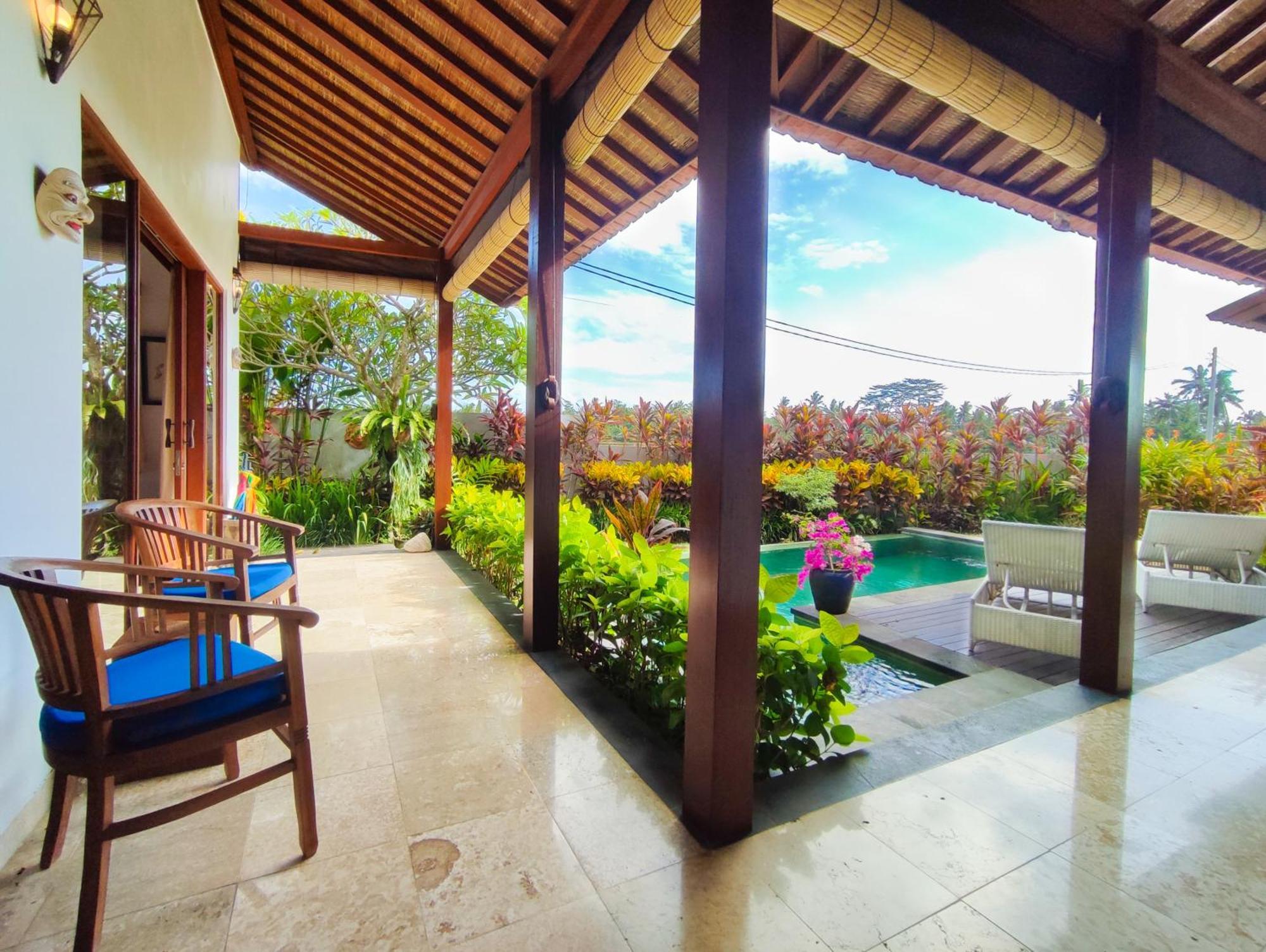 Villa Maya Ubud, Peaceful Rice Field View Eksteriør bilde
